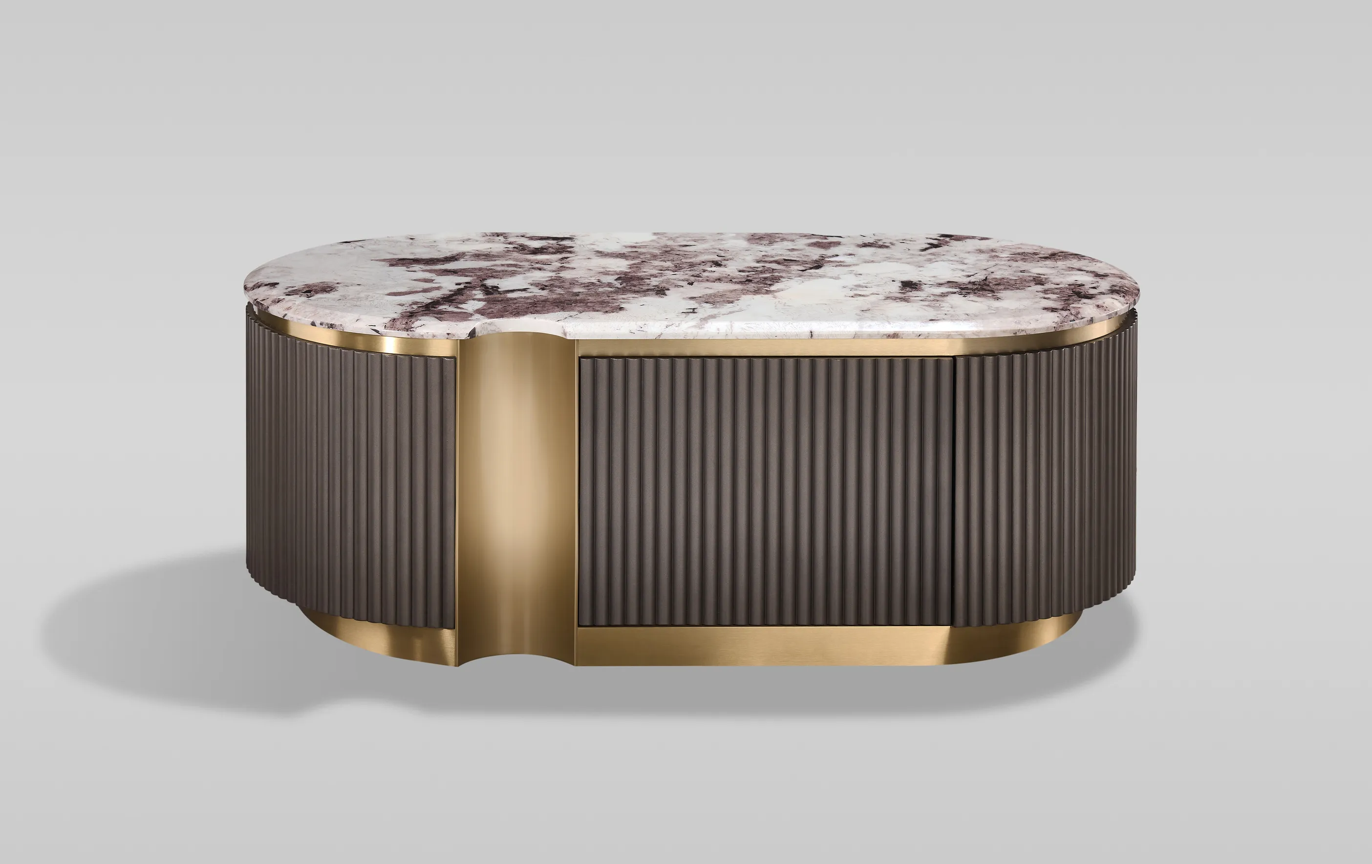 Žurnalinis-kavos staliukas STILI, grafito, 122x60x45 cm