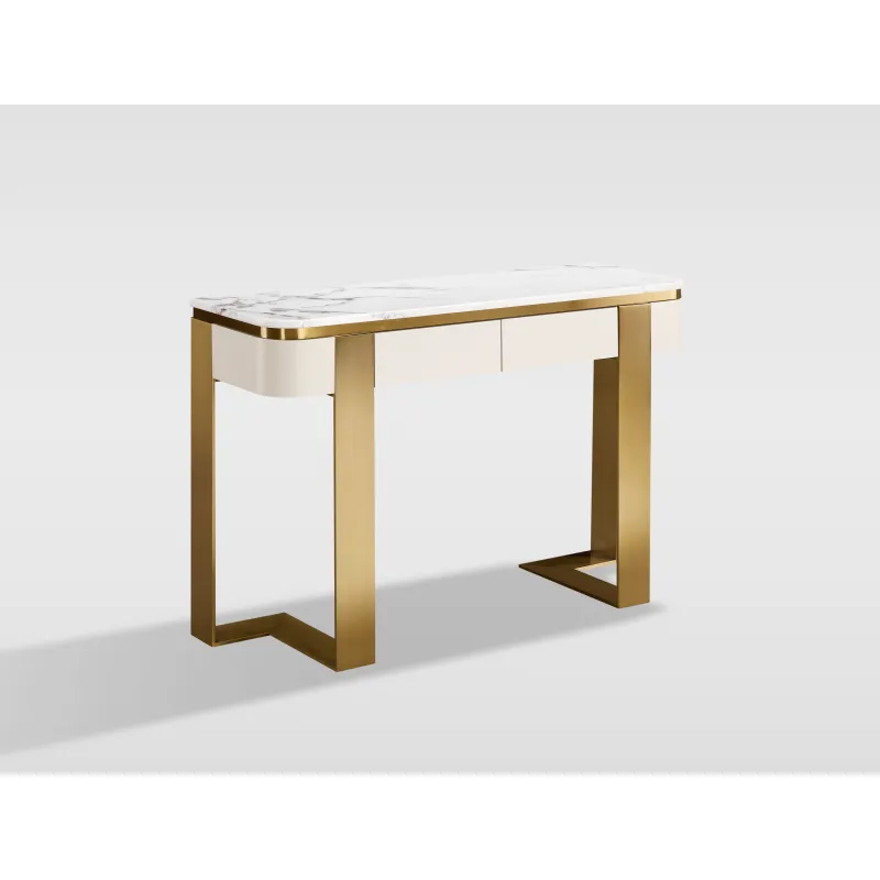 Konsolė STILI, off-white, 120x38x85 cm