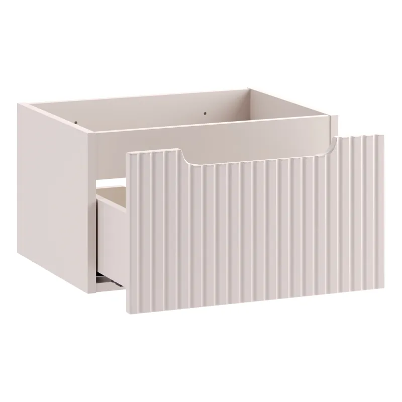 Pakabinama vonios spintelė su praustuvu NOVA CASHMERE, 50x40x29 cm