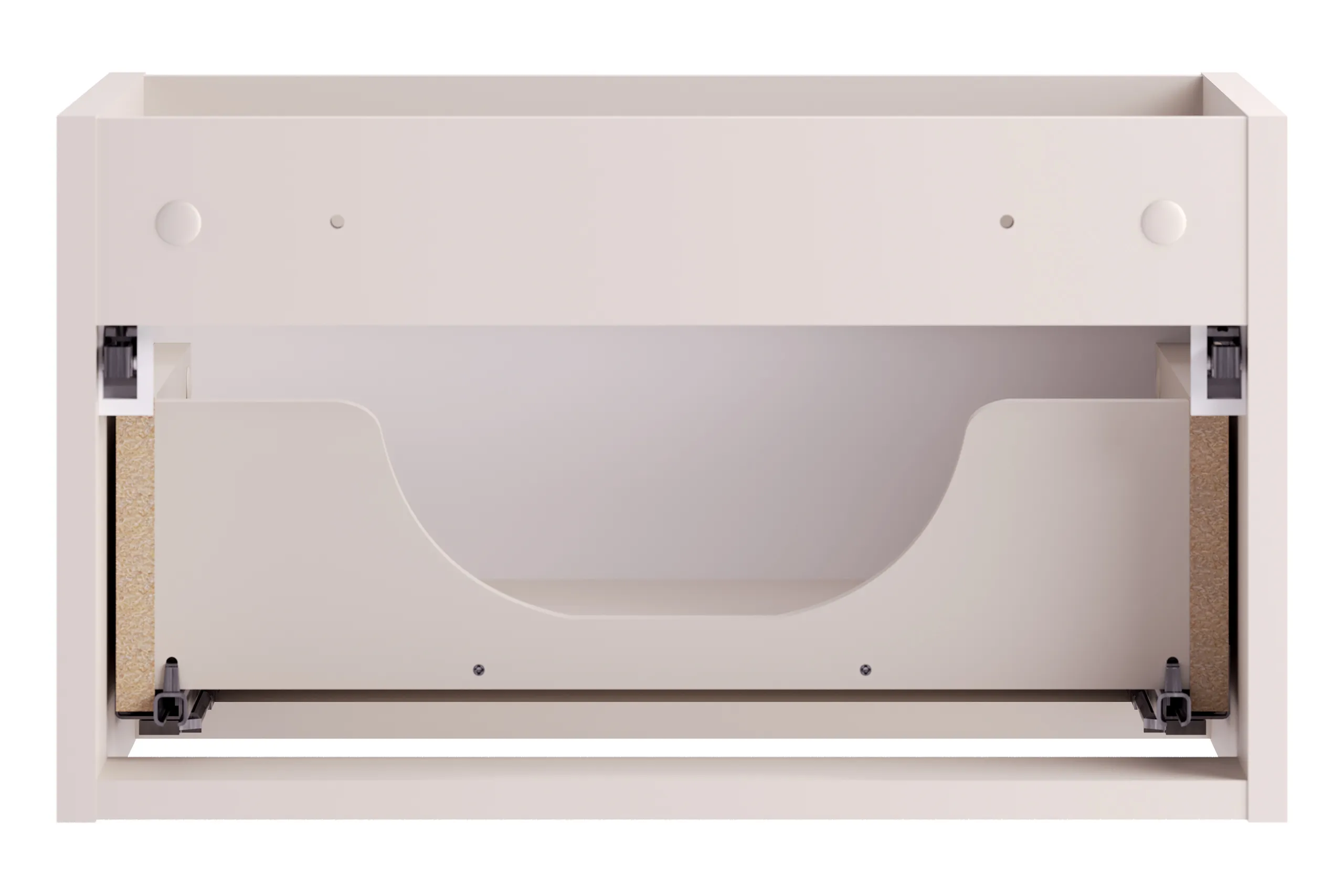 Vonios spintelė su stalviršiumi NOVA CASHMERE , 120x40x31