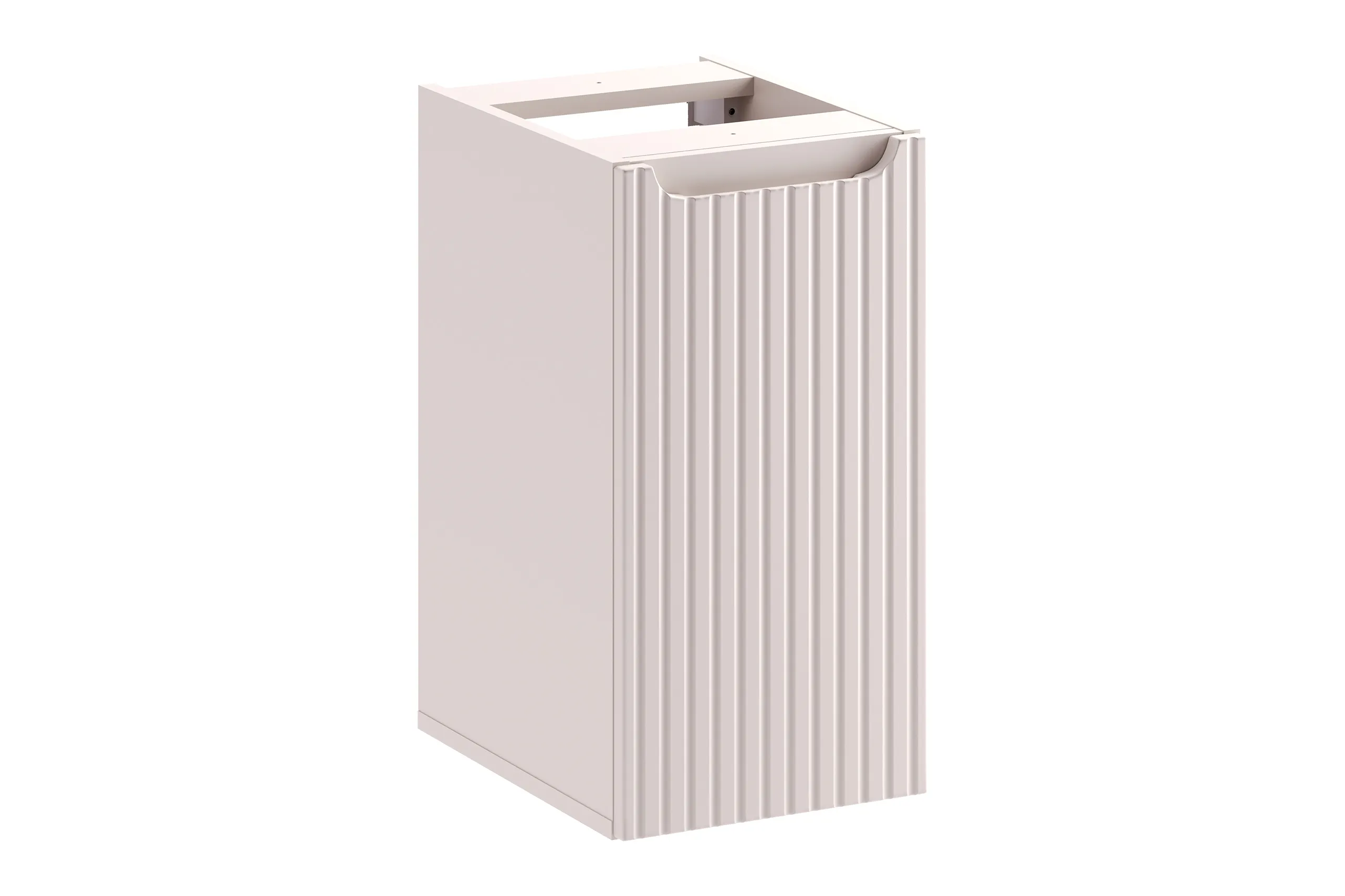 Vonios spintelė su stalviršiumi NOVA CASHMERE, 80x40x57