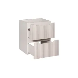 Vonios spintelė su stalviršiumi NOVA CASHMERE, 80x40x57