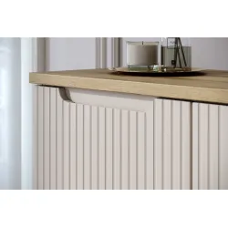 Vonios spintelė su stalviršiumi NOVA CASHMERE, 90x40x57