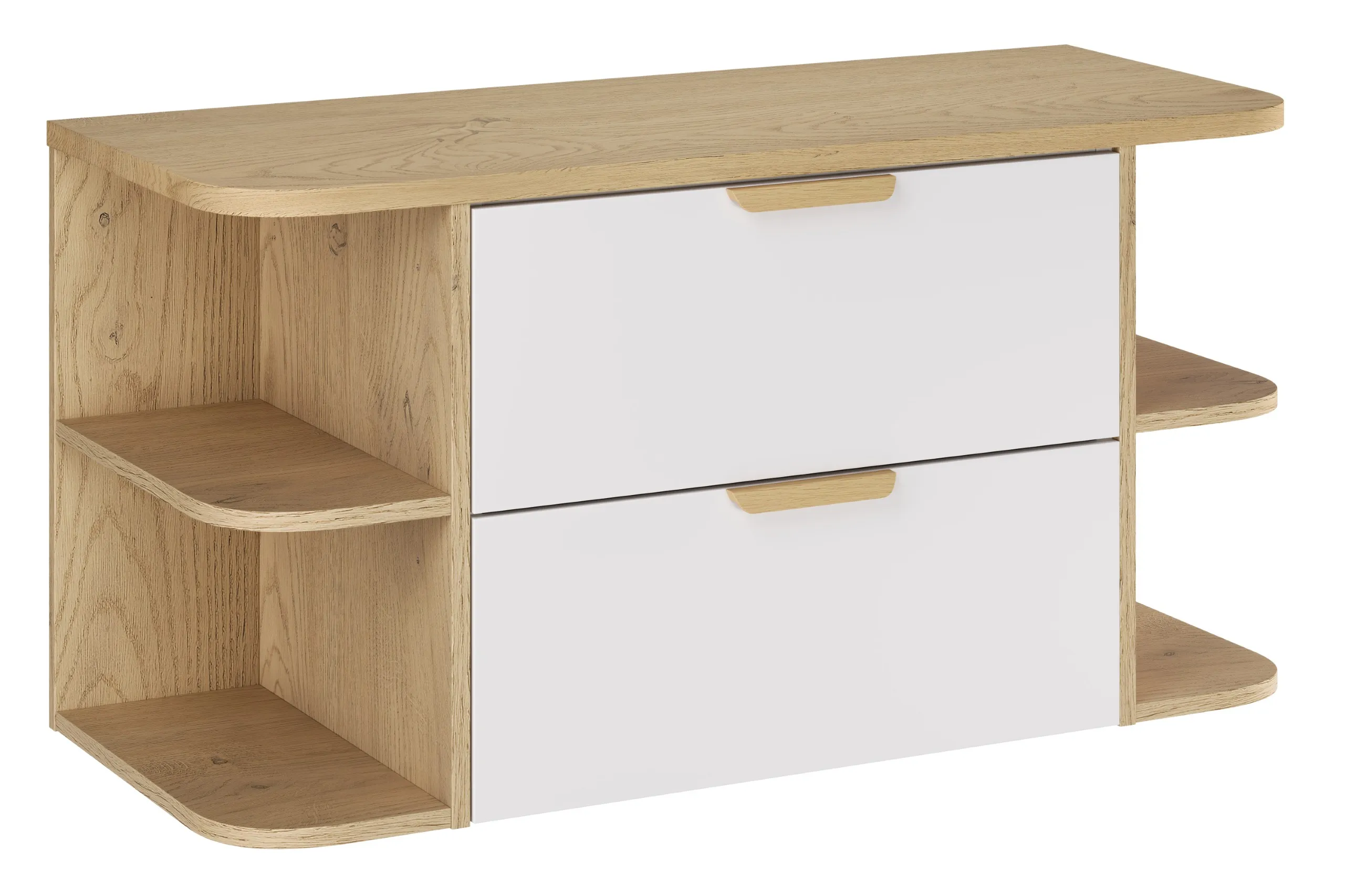 Pakabinama vonios spintelė su stalviršiumi 821 ASTRA WHITE, 100x46x50 cm