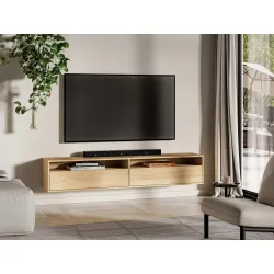 Pakabinama TV spintelė REYNA, 180x33x23 cm