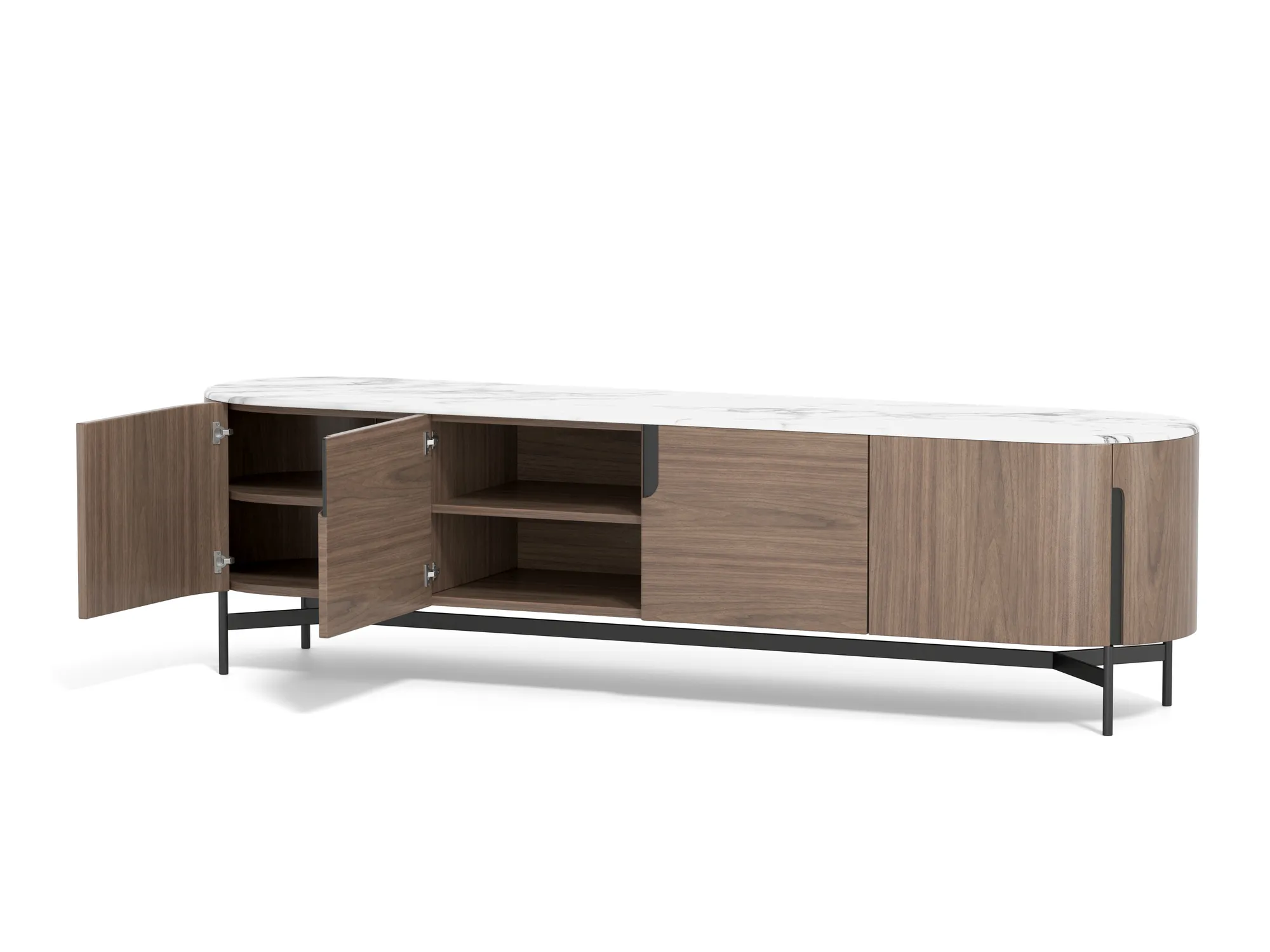 TV spintelė SILAVIA, 220x50x60 cm