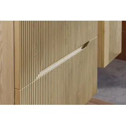 Pakabinama vonios spintelė su stalviršiumi 826D NORD CREMO