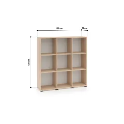 Biuro lentyna ODEL, 120x34x124 cm