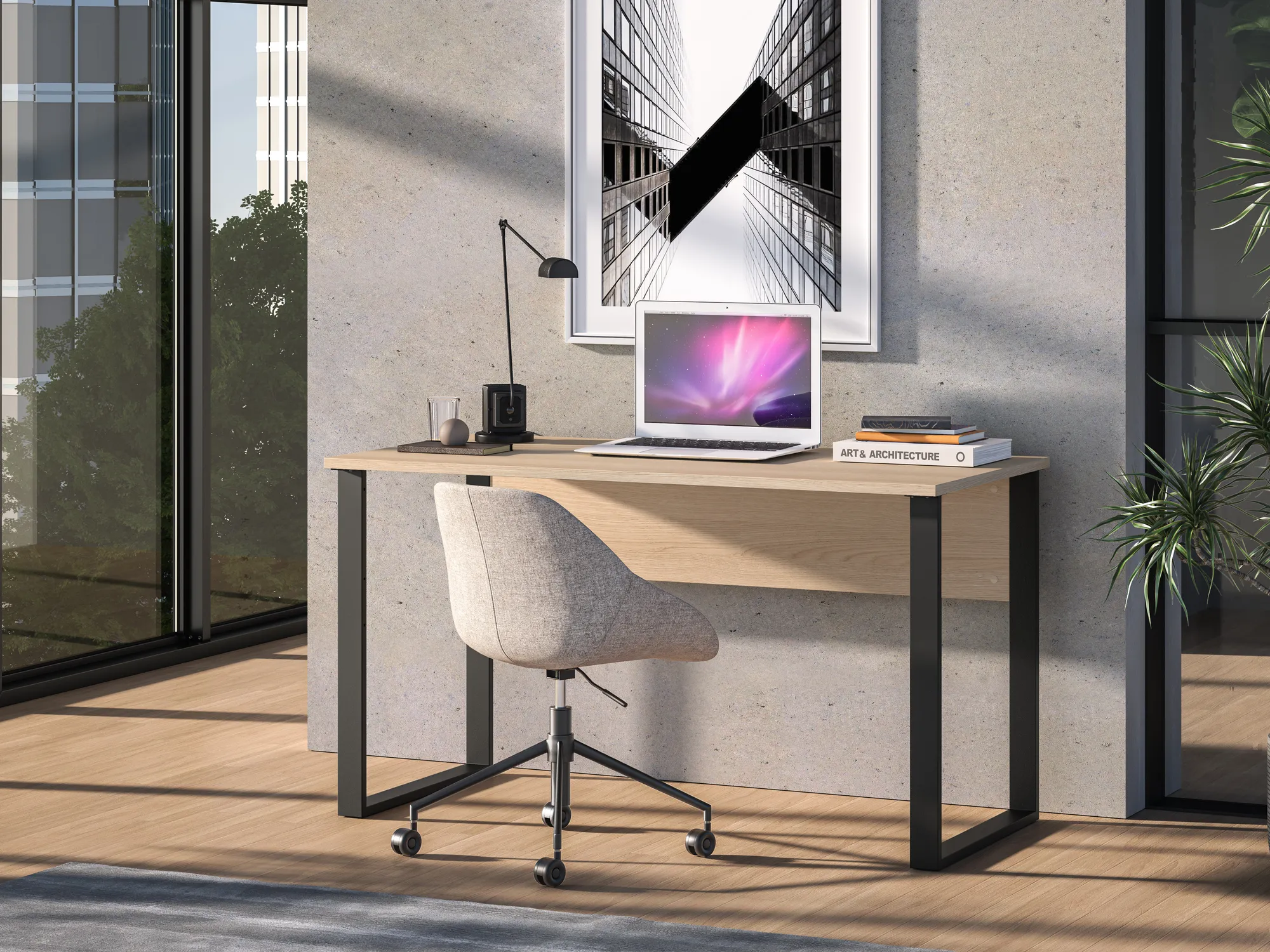 Biuro stalas ODEL, 138x68x75 cm