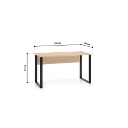 Biuro stalas ODEL, 138x68x75 cm