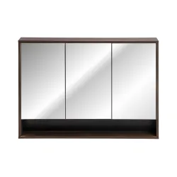 Pakabinama veidrodinė LED spintelė DORA RISTRETO, 120x20x85 cm