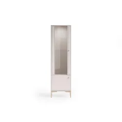 Siaura vitrina SANDRIA, 54x40x190 cm