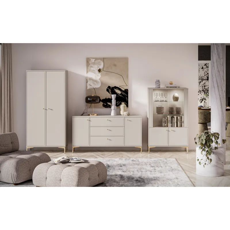 Vitrina SANDRIA, 92x40x149 cm