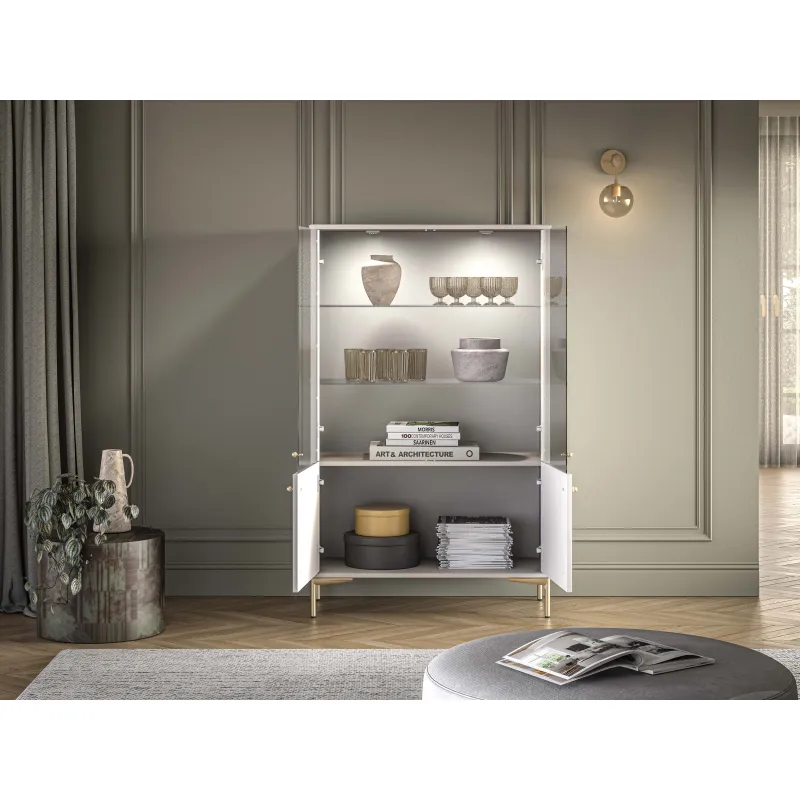 Vitrina SANDRIA, 92x40x149 cm