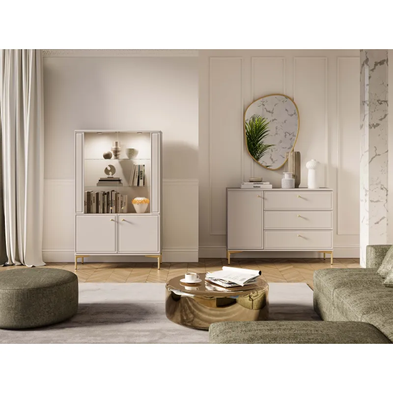Vitrina SANDRIA, 92x40x149 cm