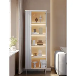 Vitrina su LED apšvietimu LIBU, 67x41x197 cm