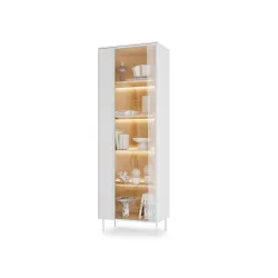 Vitrina su LED apšvietimu LIBU, 67x41x197 cm
