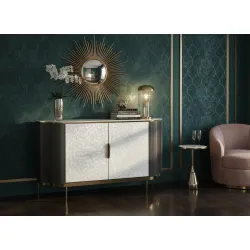 Spintelė STILI, tamsaus grafito, 150x40x88 cm