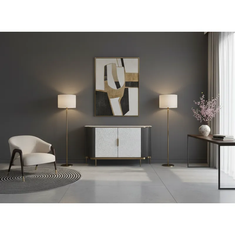 Spintelė STILI, tamsaus grafito, 150x40x88 cm