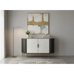 Spintelė STILI, tamsaus grafito, 150x40x88 cm