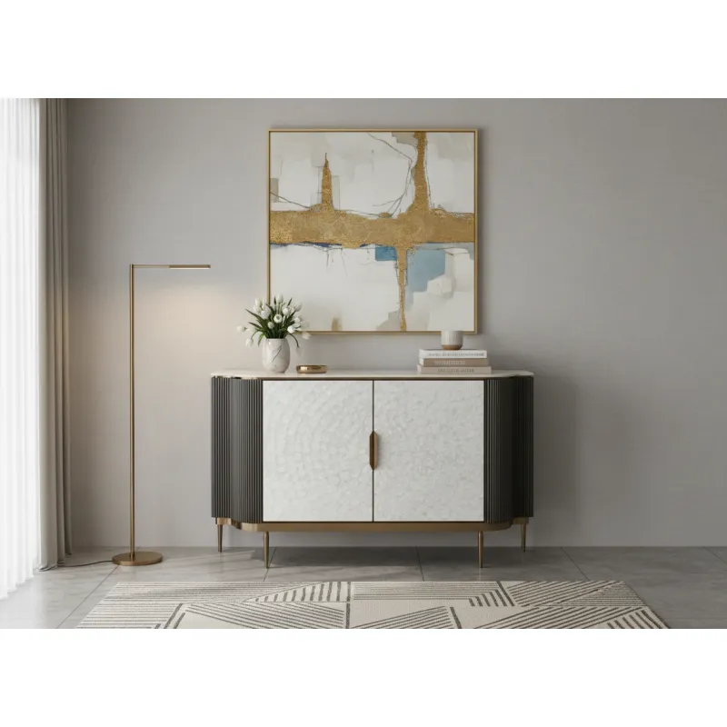 Spintelė STILI, tamsaus grafito, 150x40x88 cm
