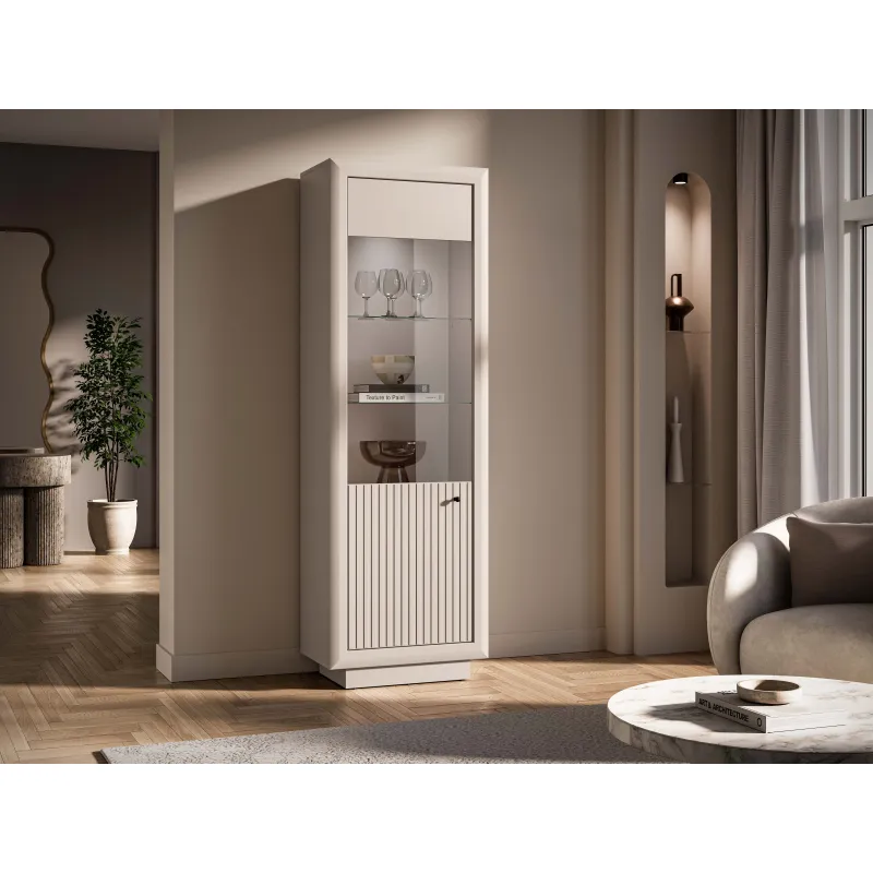 Vitrina SOLONA, 65x40x200 cm