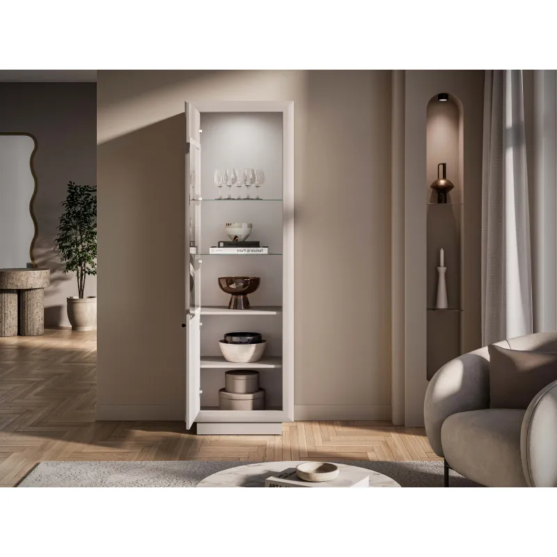 Vitrina SOLONA, 65x40x200 cm