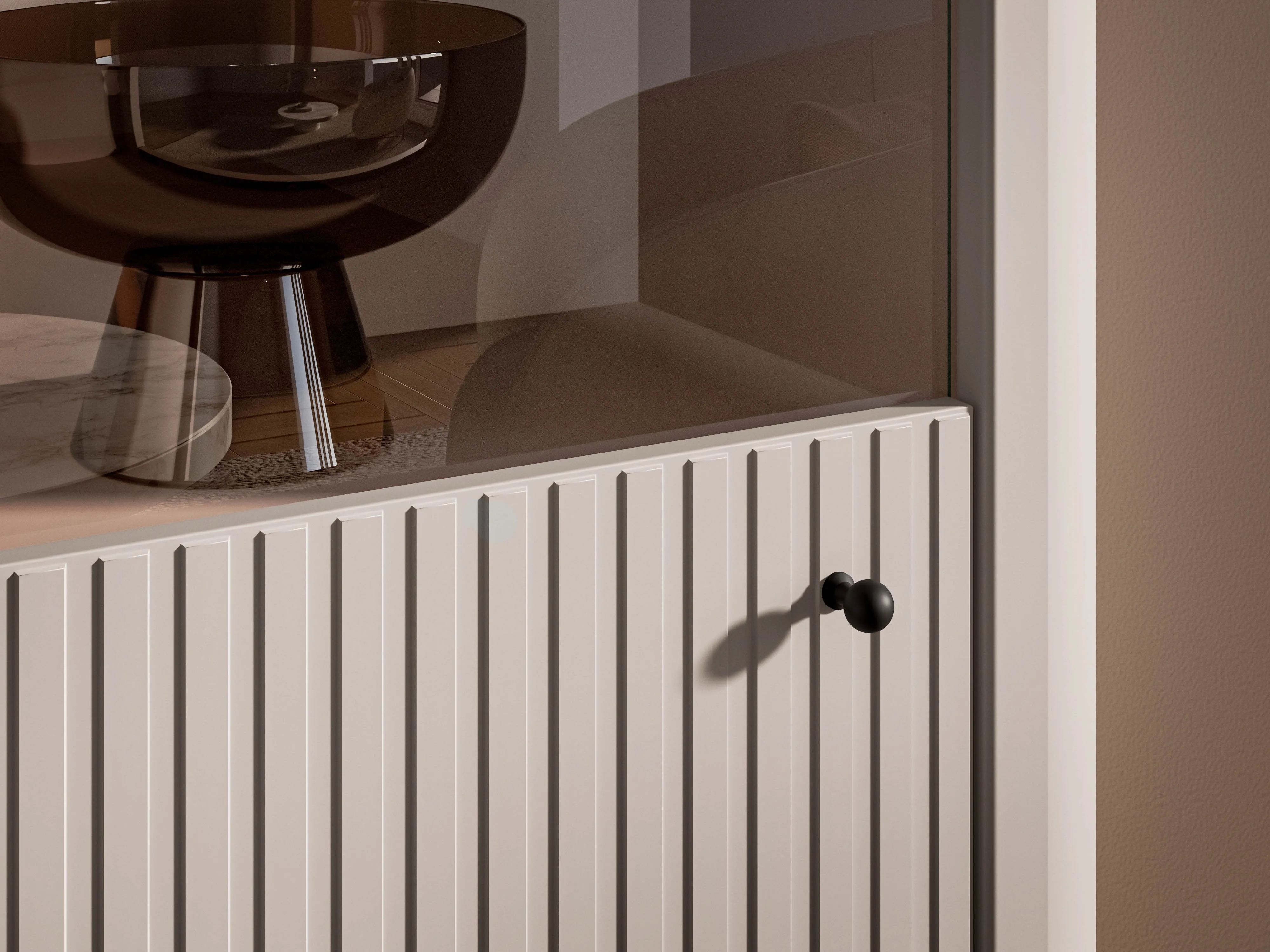 Vitrina SOLONA, 65x40x200 cm