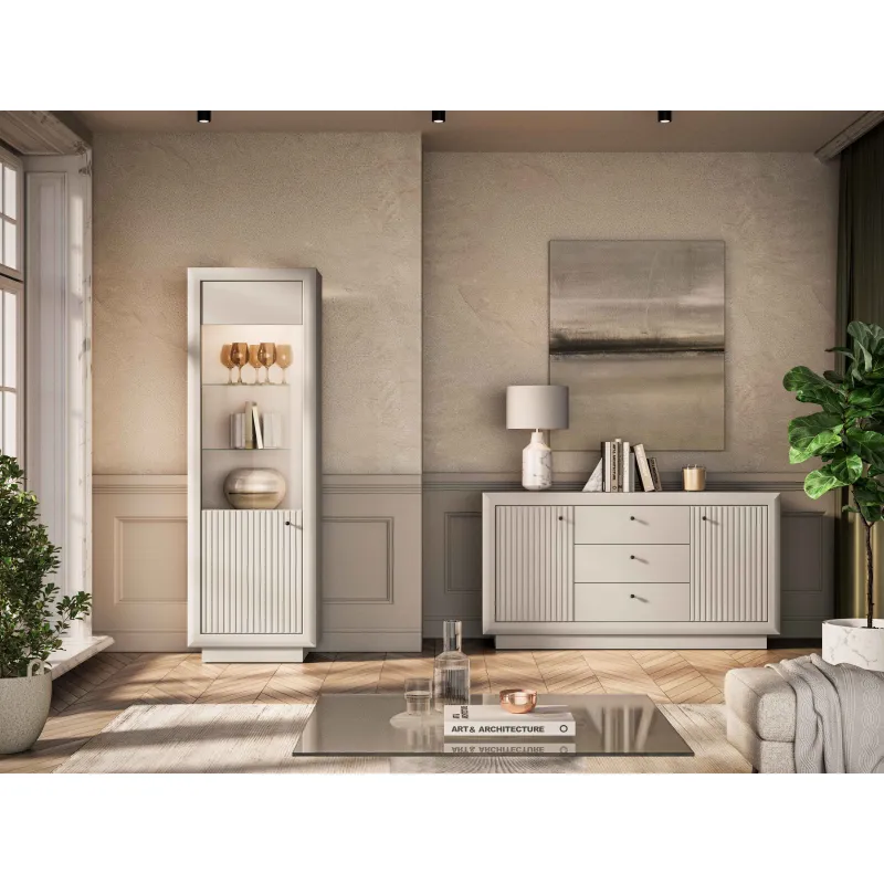 Vitrina SOLONA, 65x40x200 cm