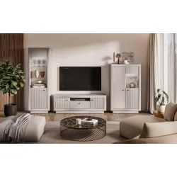 Plati vitrina SOLONA, 92x40x150 cm