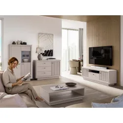 Plati vitrina SOLONA, 92x40x150 cm