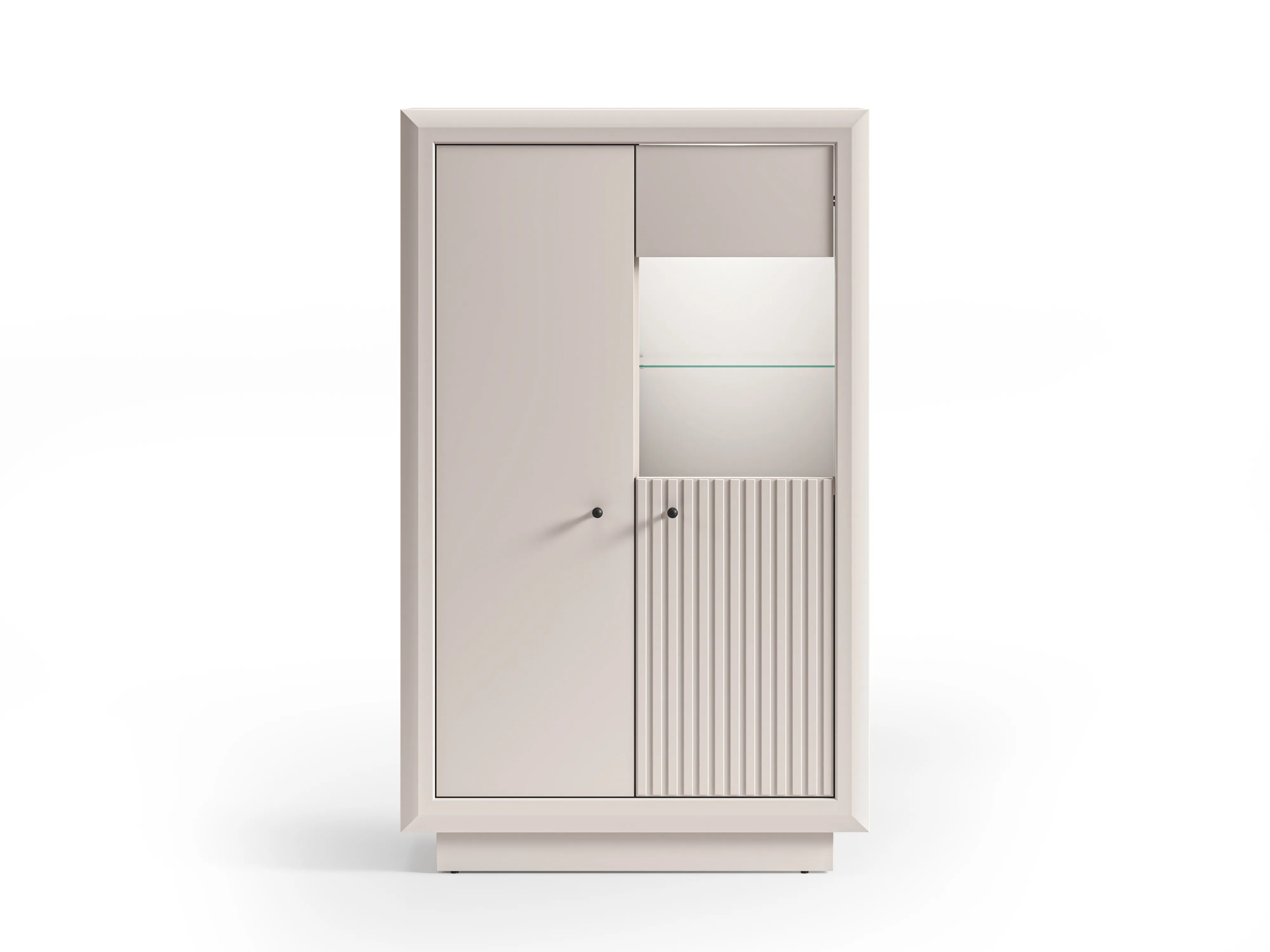Plati vitrina SOLONA, 92x40x150 cm