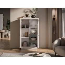 Plati vitrina SOLONA, 92x40x150 cm