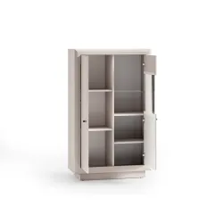 Plati vitrina SOLONA, 92x40x150 cm