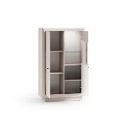 Plati vitrina SOLONA, 92x40x150 cm