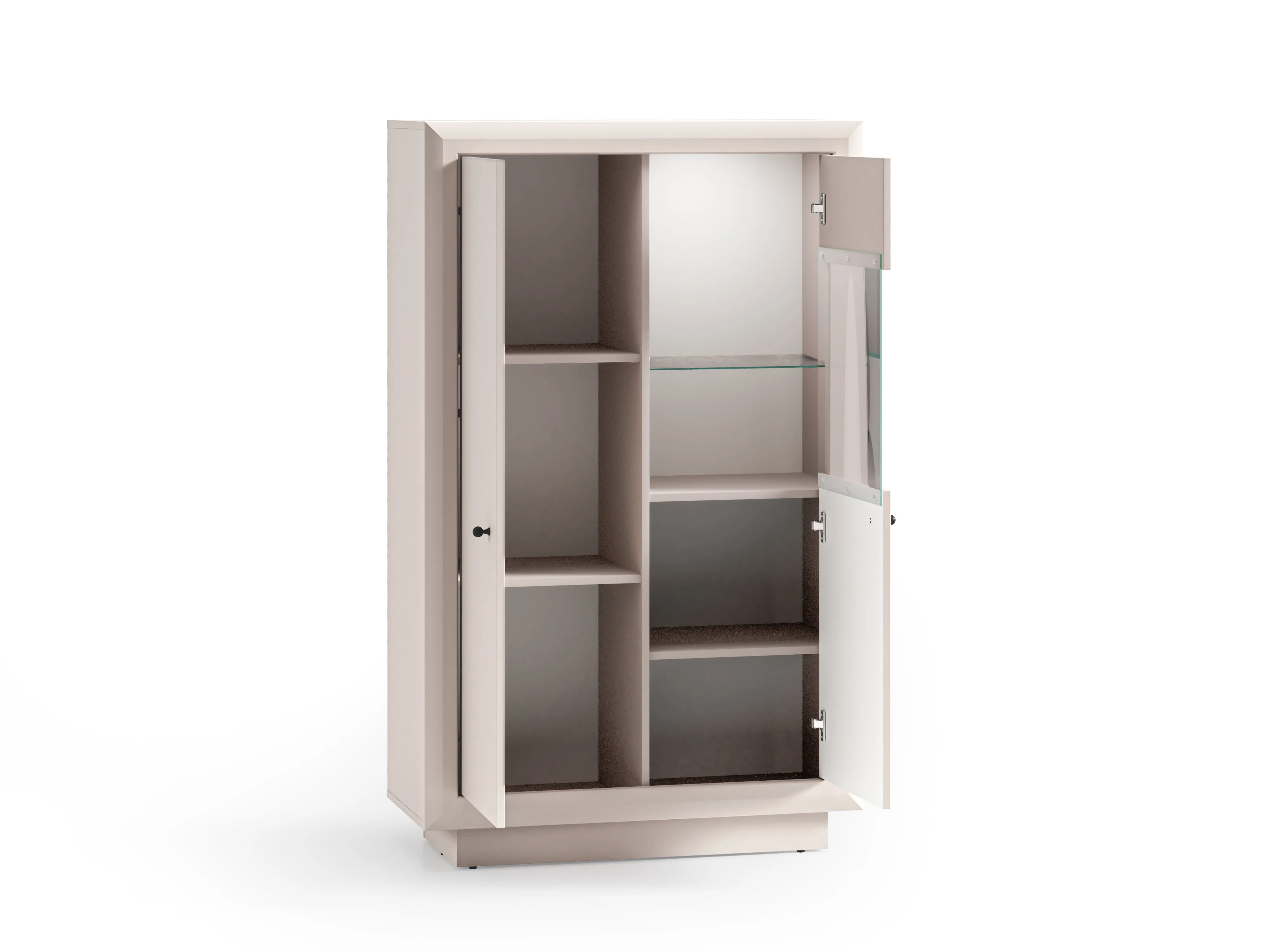 Plati vitrina SOLONA, 92x40x150 cm