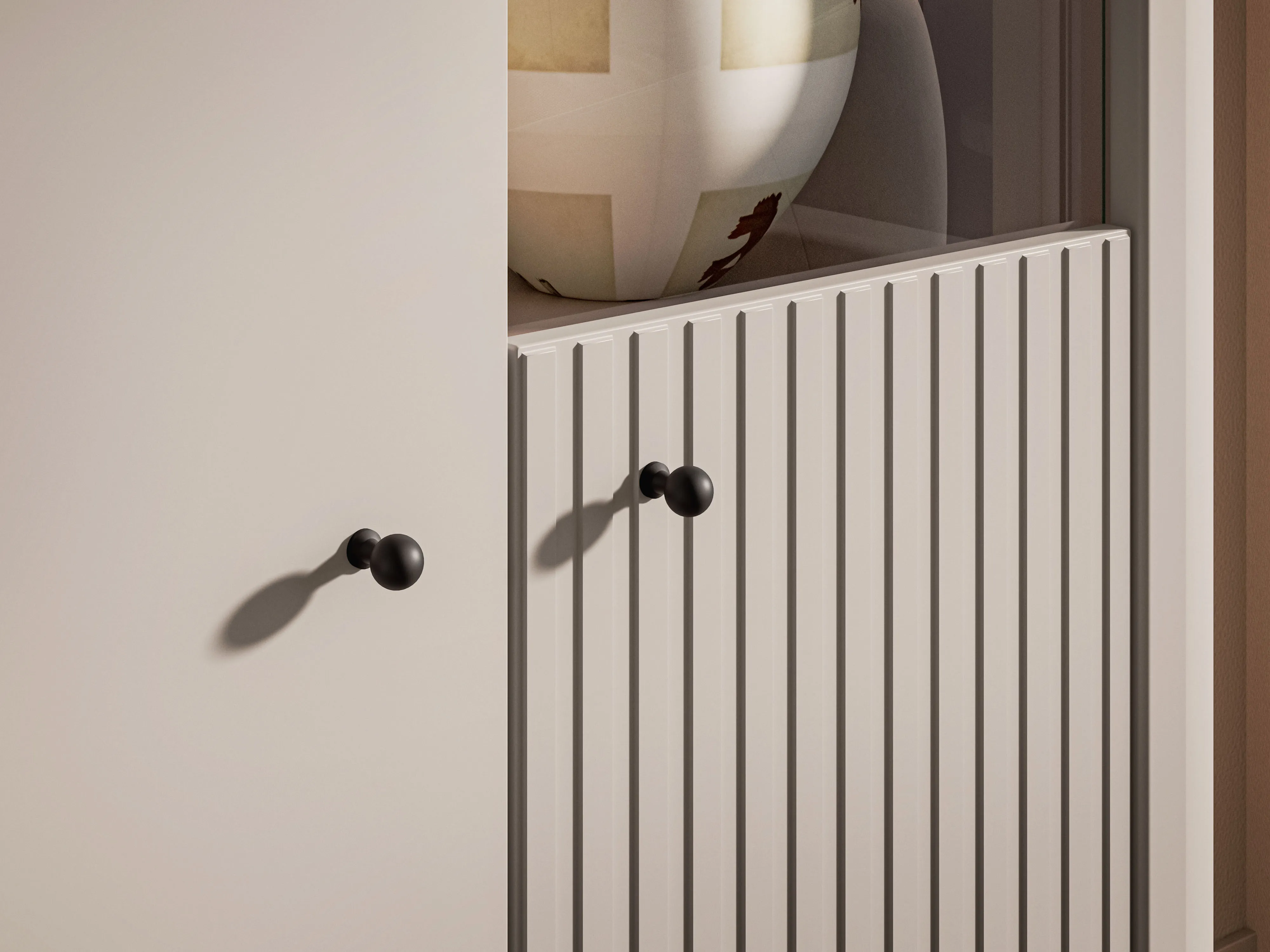 Plati vitrina SOLONA, 92x40x150 cm