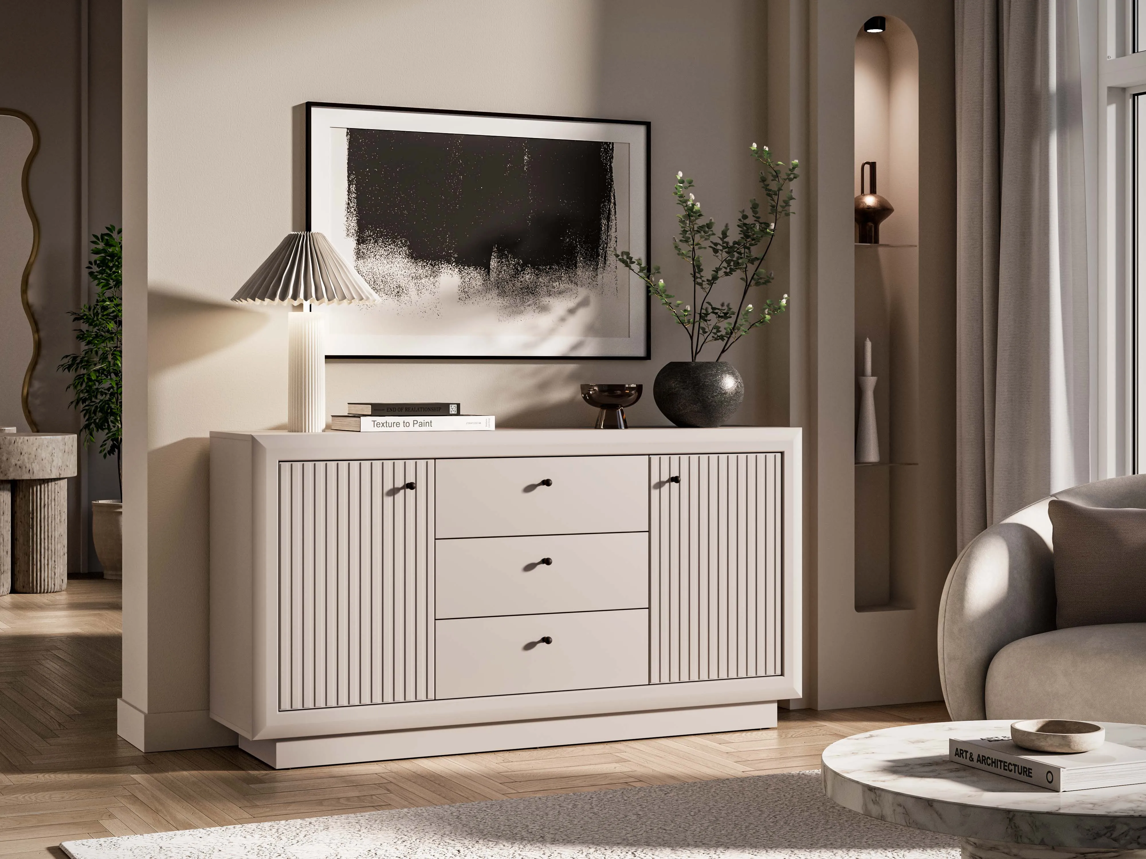 Komoda SOLONA, 160x40x85 cm