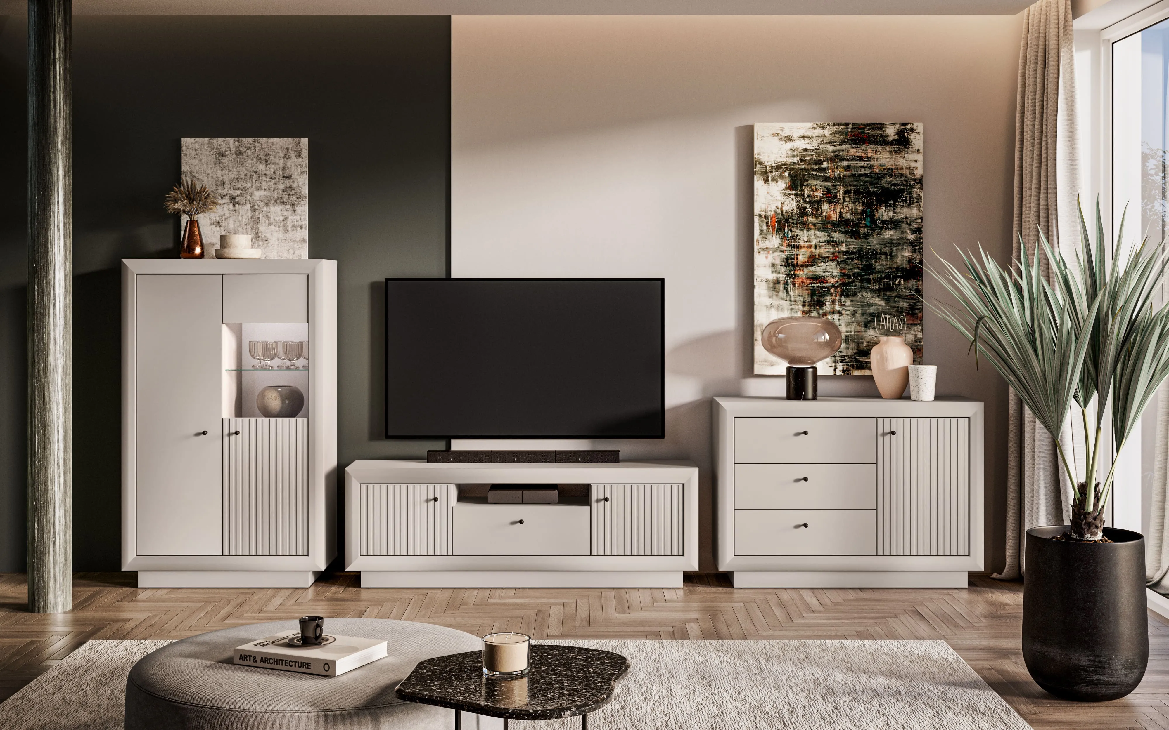 Komoda SOLONA, 120x40x85 cm