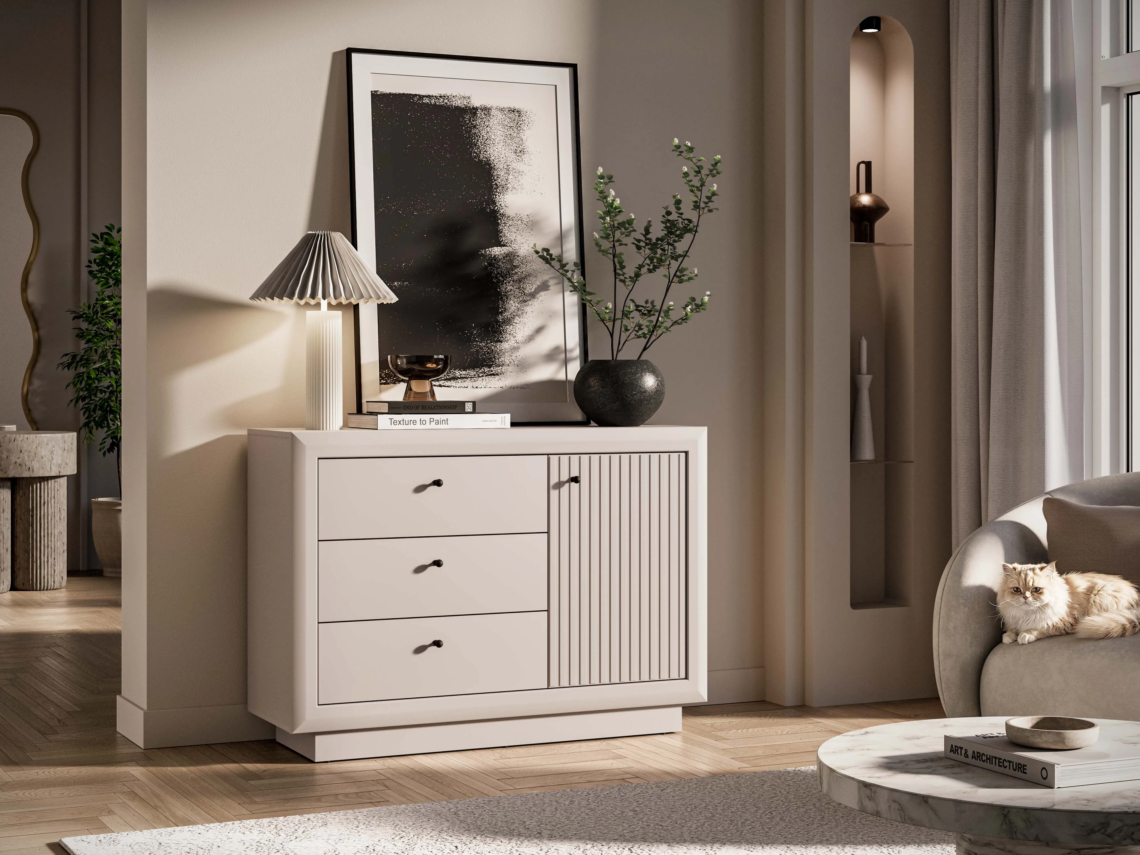 Komoda SOLONA, 120x40x85 cm