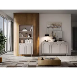 Pastatoma lentyna su spintele ORVEA, 80x40x180 cm