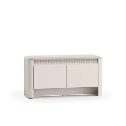 Batų spintelė su minkštasuoliu CRUPI, 102x34x55 cm