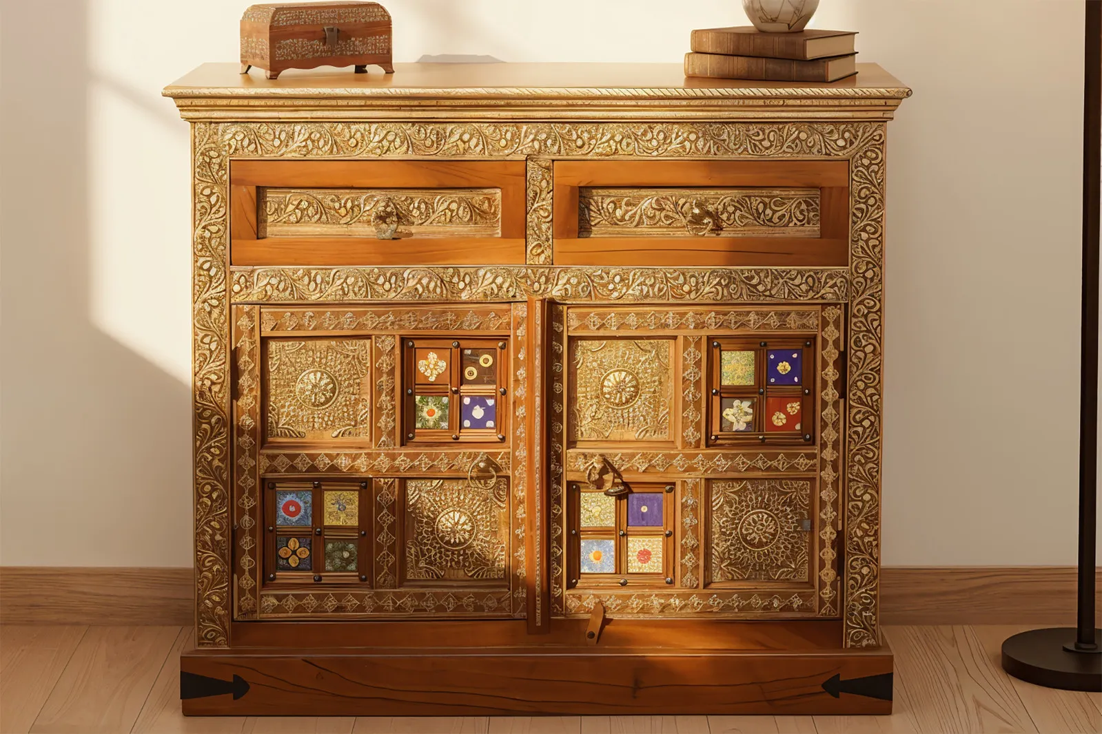 Spintelė CHITRU, 100x45x100 cm