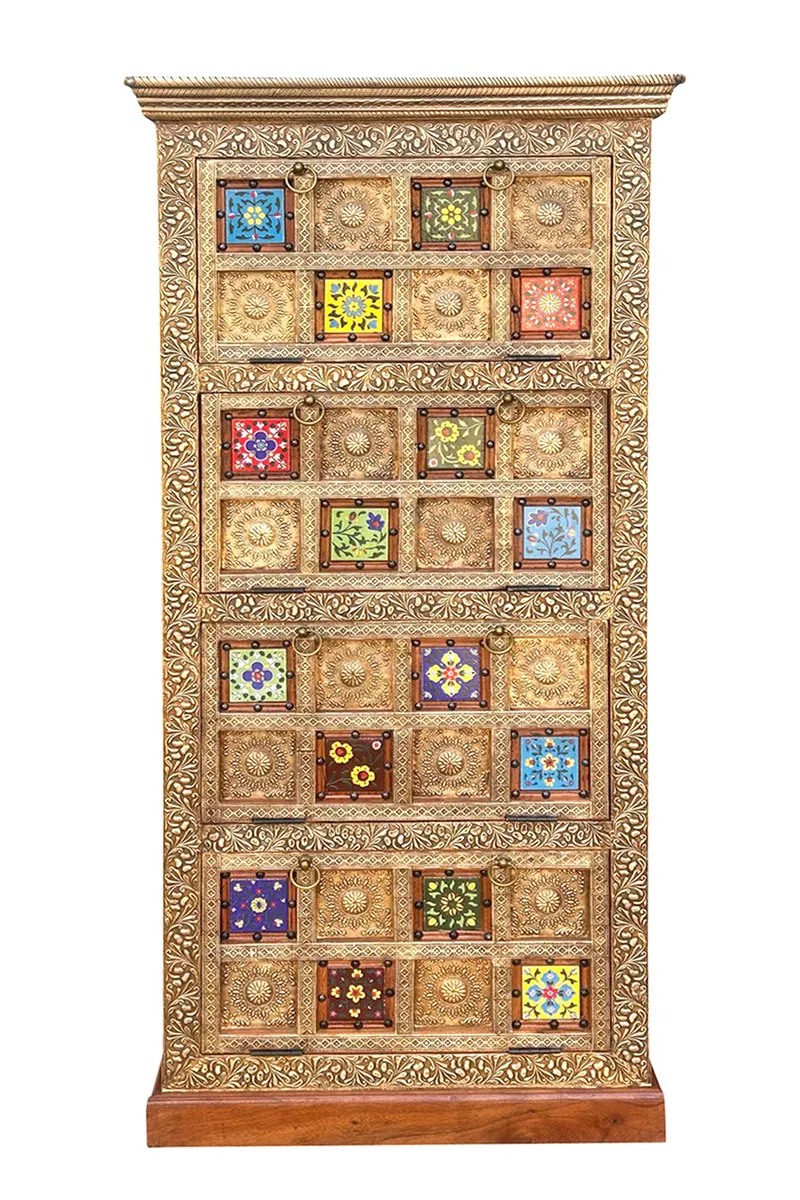 Batų spintelė CHITRU, 70x25x149 cm