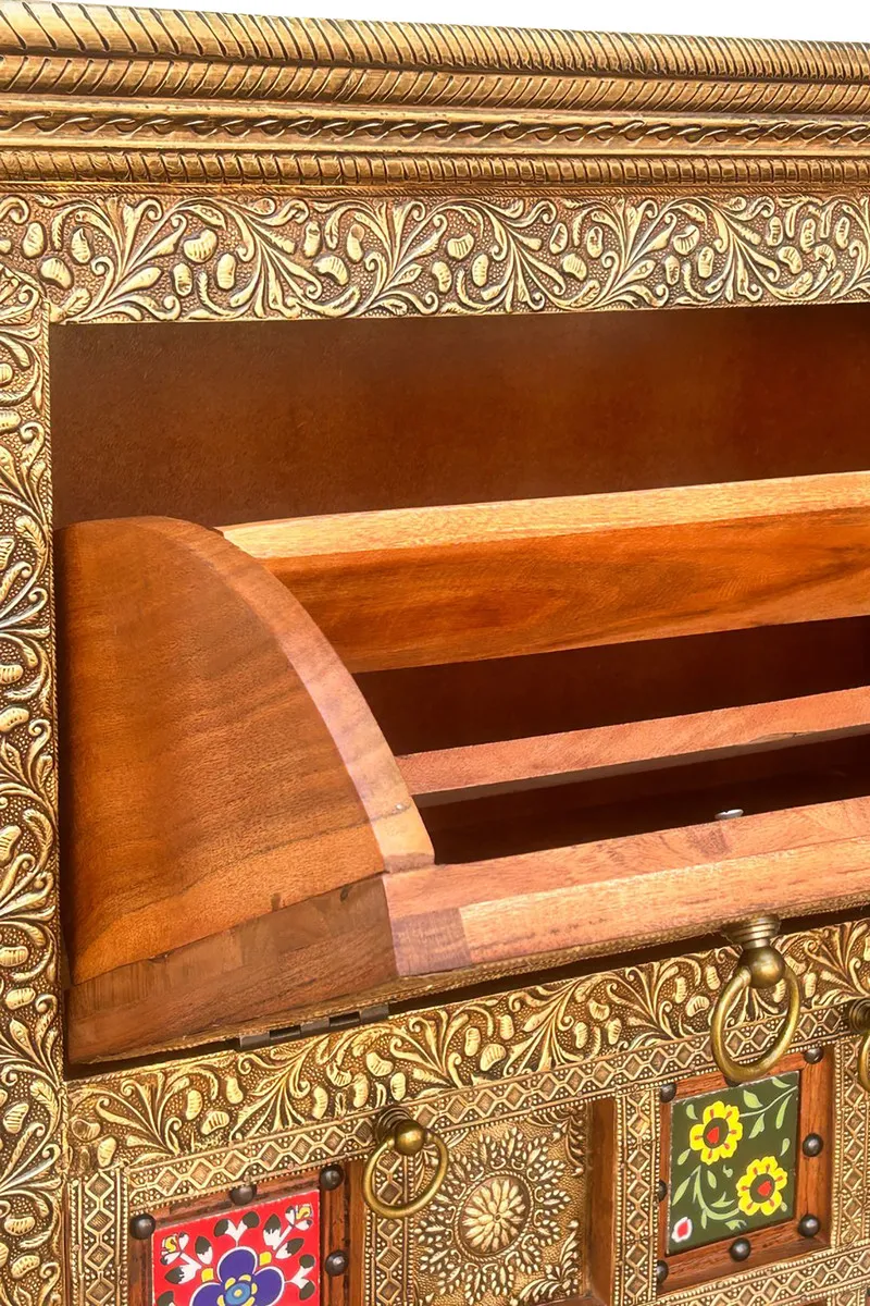 Batų spintelė CHITRU, 70x25x149 cm