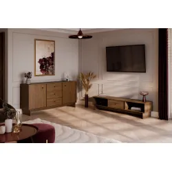 TV staliukas YORANA VILA, 176,4x40x40,6 cm