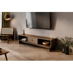 TV staliukas YORANA VILA, 176,4x40x40,6 cm