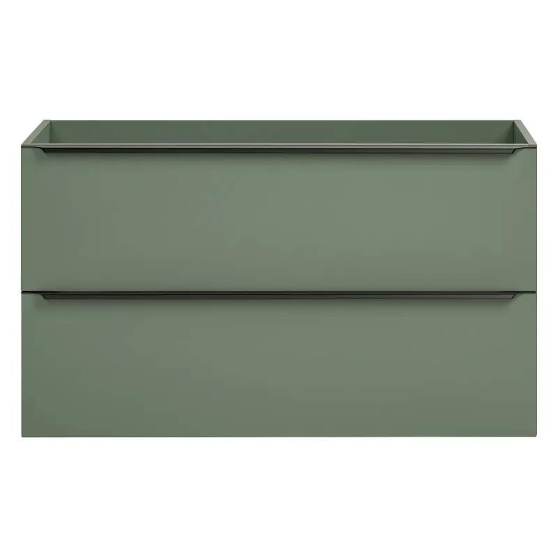 Vonios spintelė su praustuvu SAMBA GREEN, 101x46x59 cm