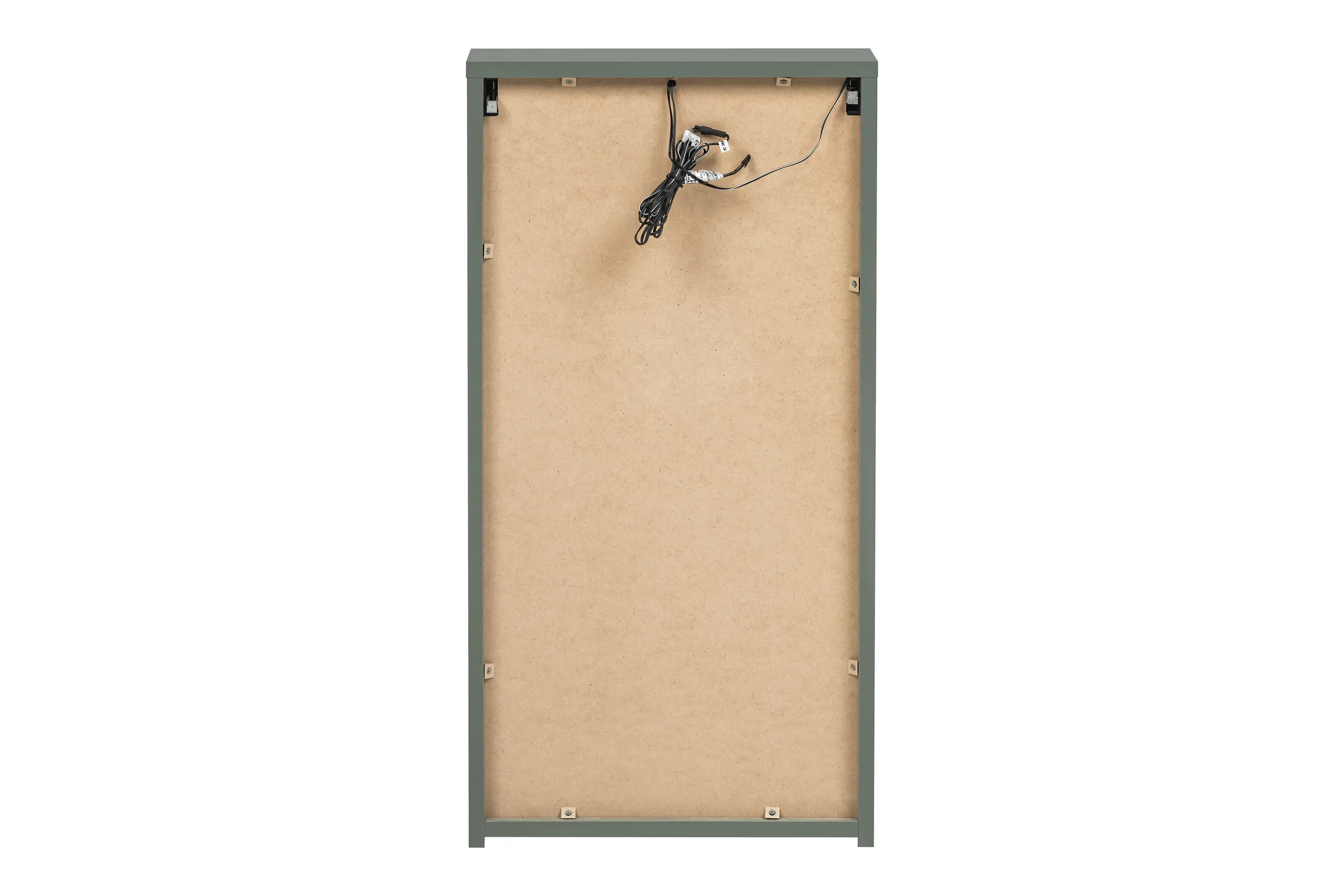 Pakabinama vonios spintelė SAMBA GREEN, 40x19x78 cm