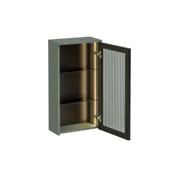 Pakabinama LED vonios spintelė SAMBA GREEN, 40x19x78 cm